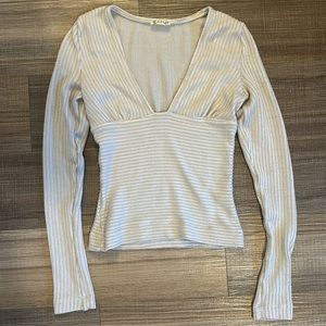 Free People Intimately Long Sleeve V-Neck